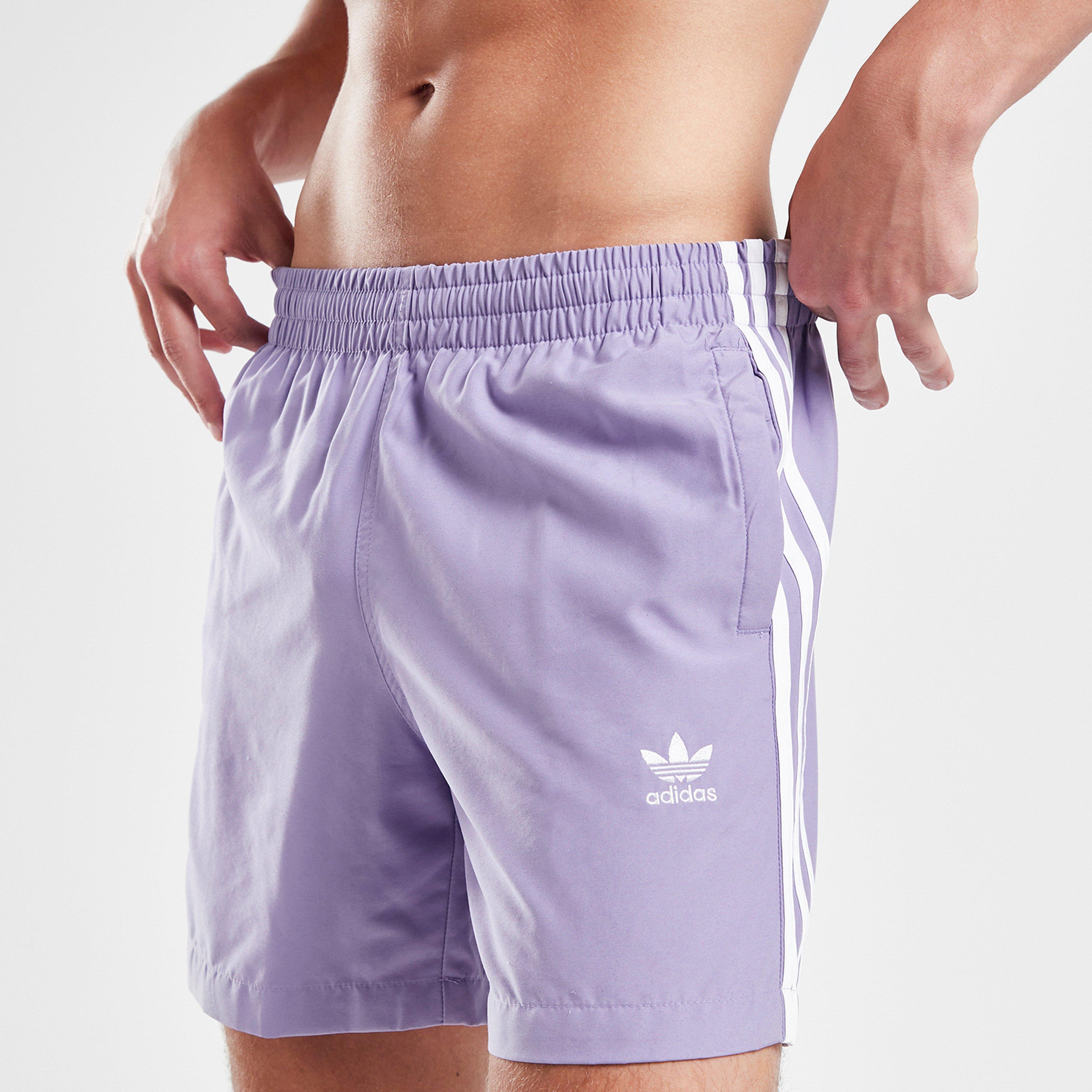 Pánske šortky ADIDAS ŠORTKY  ORIGINALS ADICOLOR 3 STRIPES SWIM