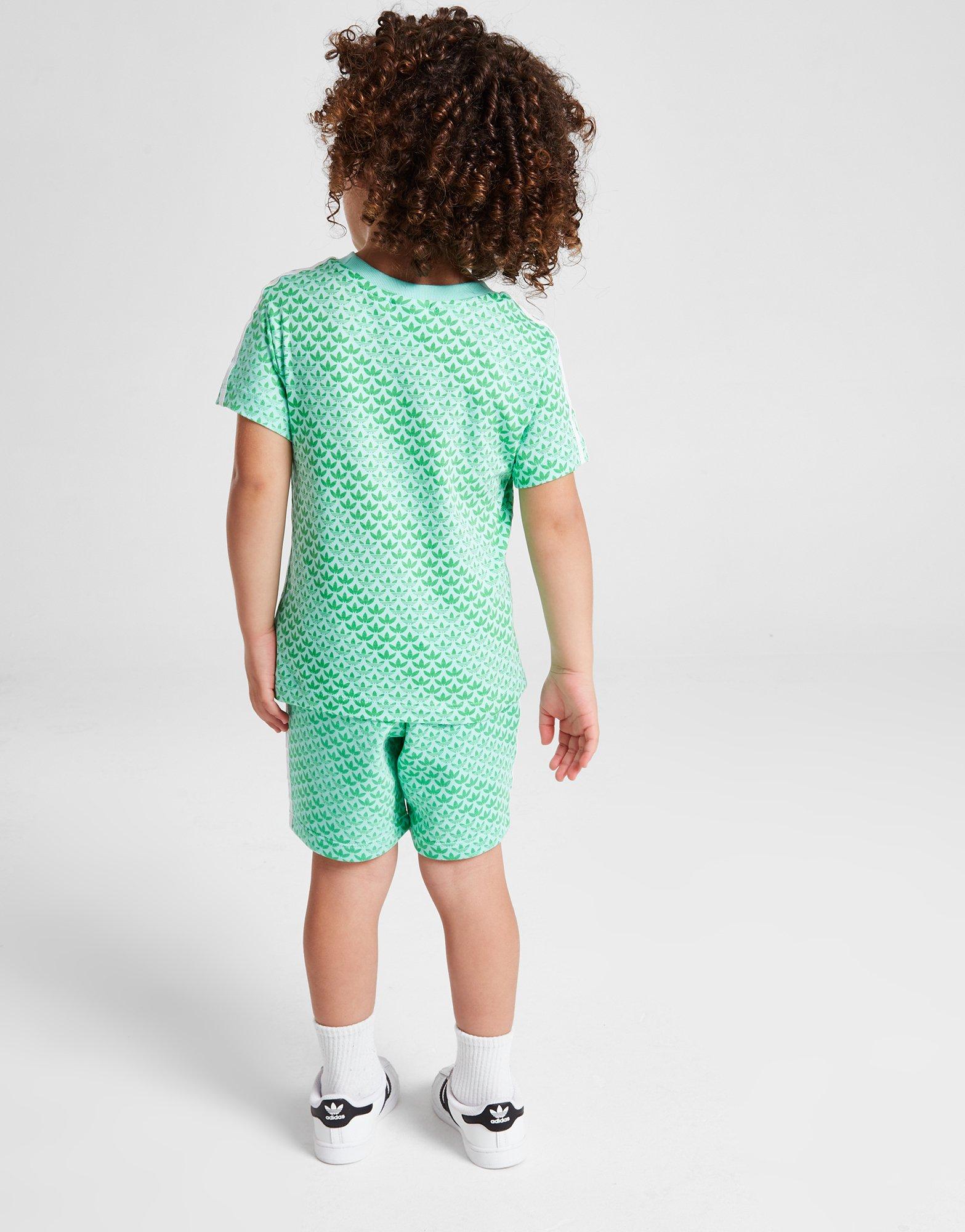 Dječji set trenirke ADIDAS KOMPLET . IJ7125 zelena