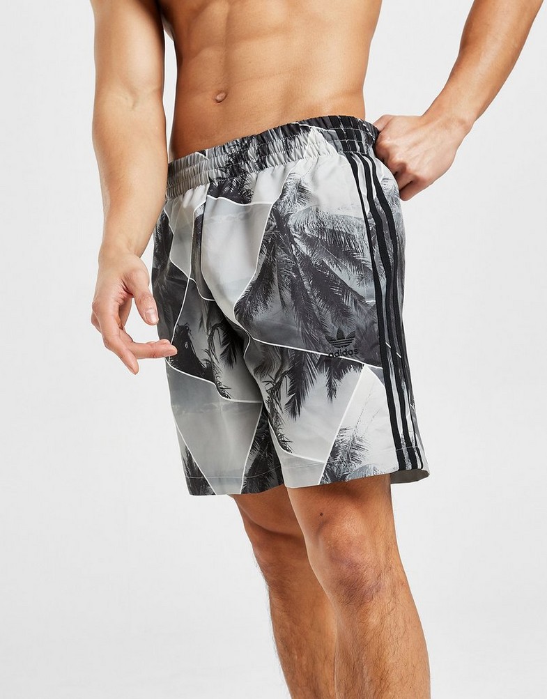 Чоловічі шорти ADIDAS ШОРТИ PALM AOP SWIM SHORT IK4226 Різнокольоровий