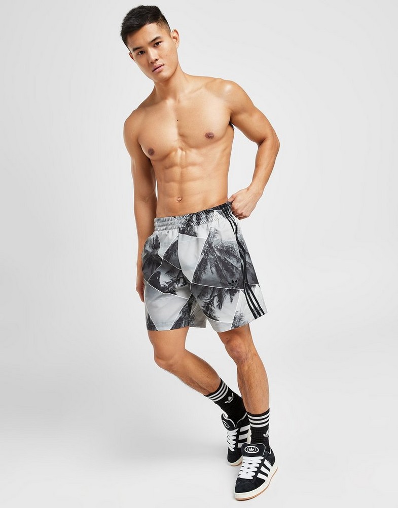 Чоловічі шорти ADIDAS ШОРТИ PALM AOP SWIM SHORT IK4226 Різнокольоровий