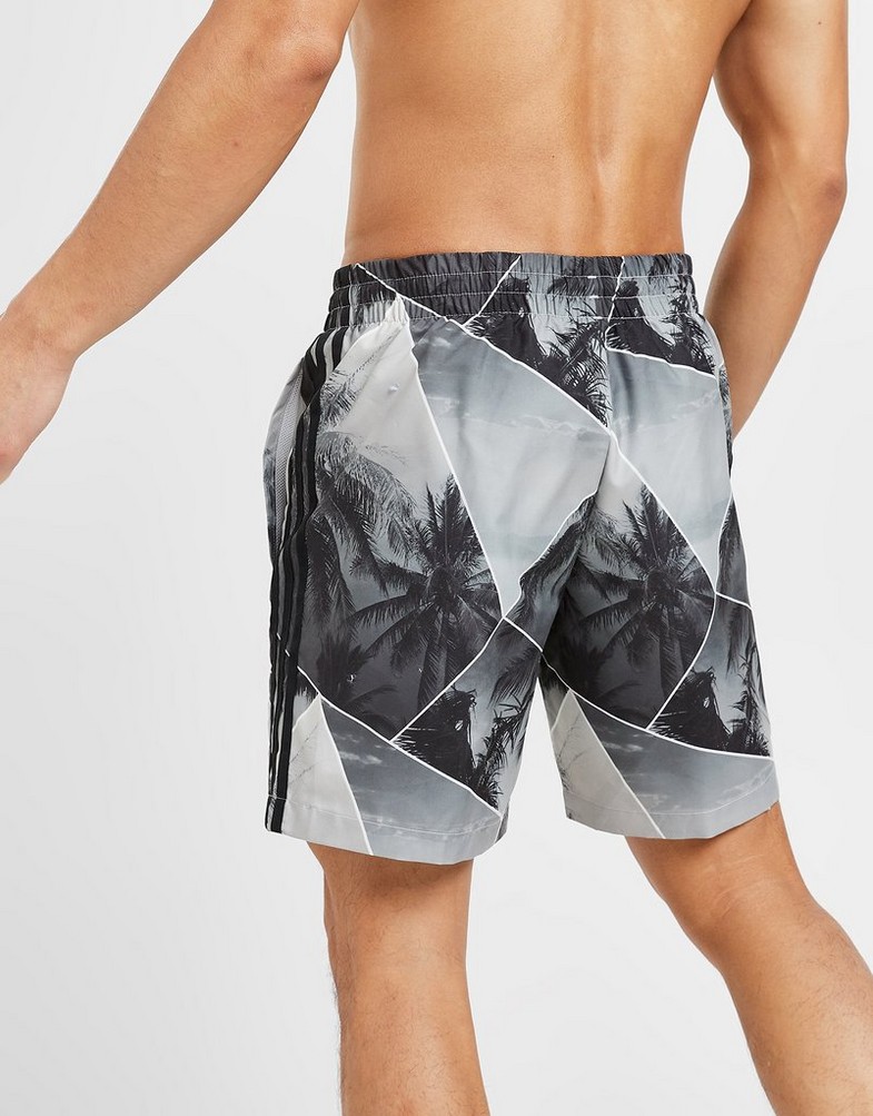 Чоловічі шорти ADIDAS ШОРТИ PALM AOP SWIM SHORT IK4226 Різнокольоровий