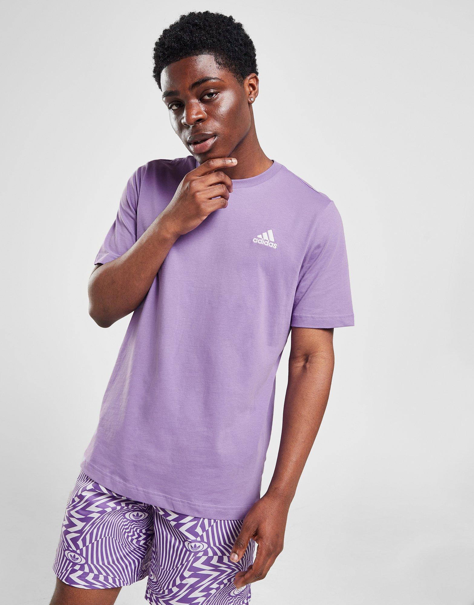 Vyriški marškiniai ADIDAS MARŠKINĖLIAI ADIDAS-MARŠKINĖLIAI M SL SJ T TEE IC9292 Violetinė