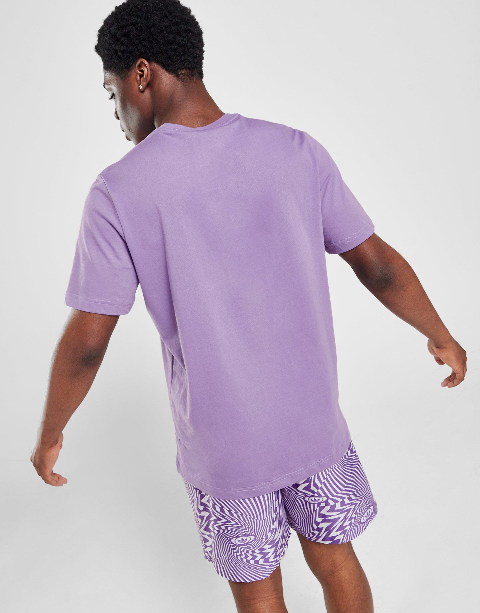 Vyriški marškiniai ADIDAS MARŠKINĖLIAI ADIDAS-MARŠKINĖLIAI M SL SJ T TEE IC9292 Violetinė