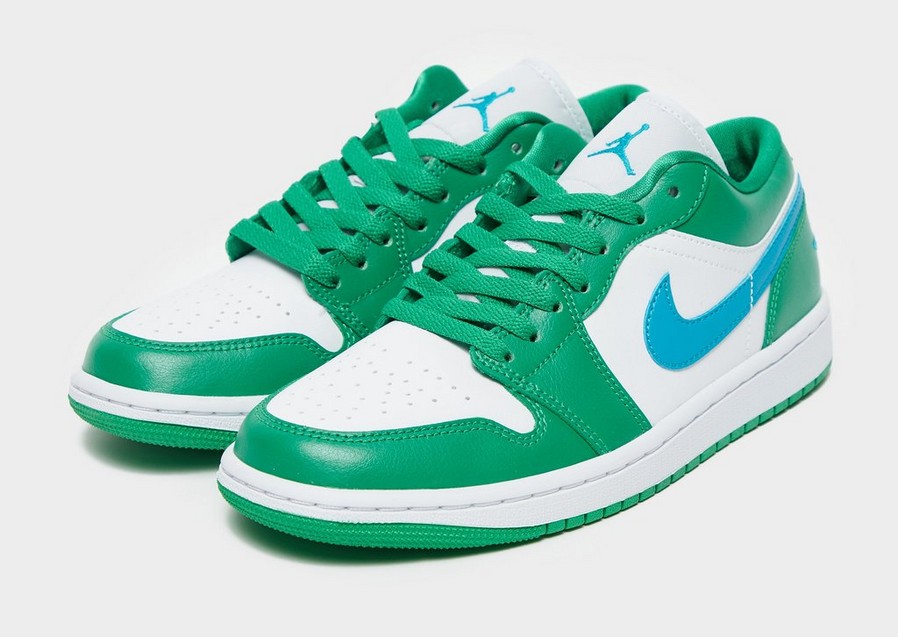 Buty sneakersy damskie AIR JORDAN 1 LOW  DC0774-304 Zielony