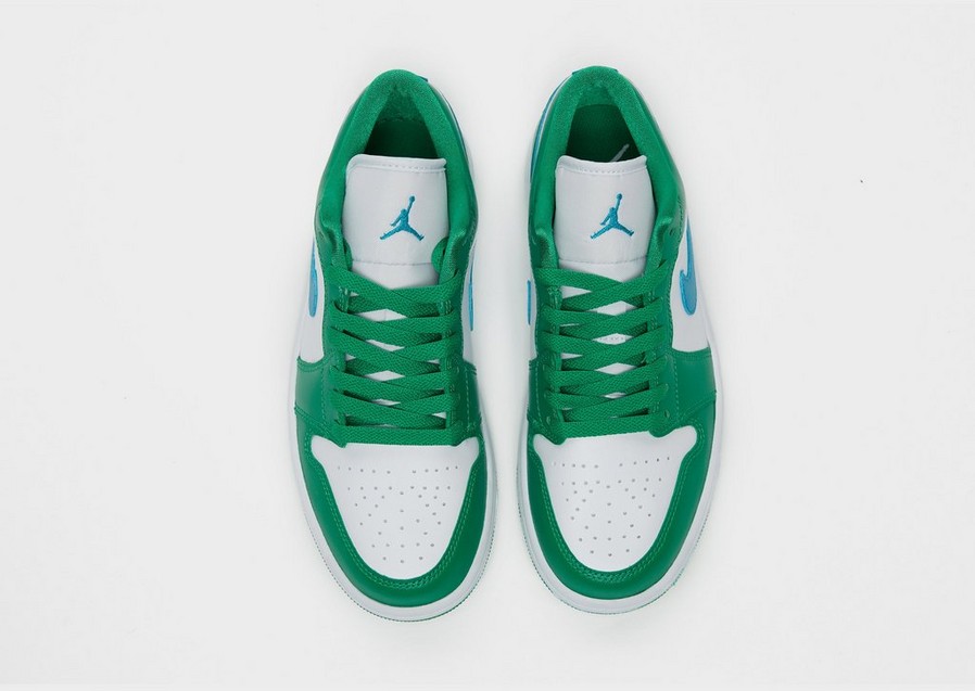 Buty sneakersy damskie AIR JORDAN 1 LOW  DC0774-304 Zielony