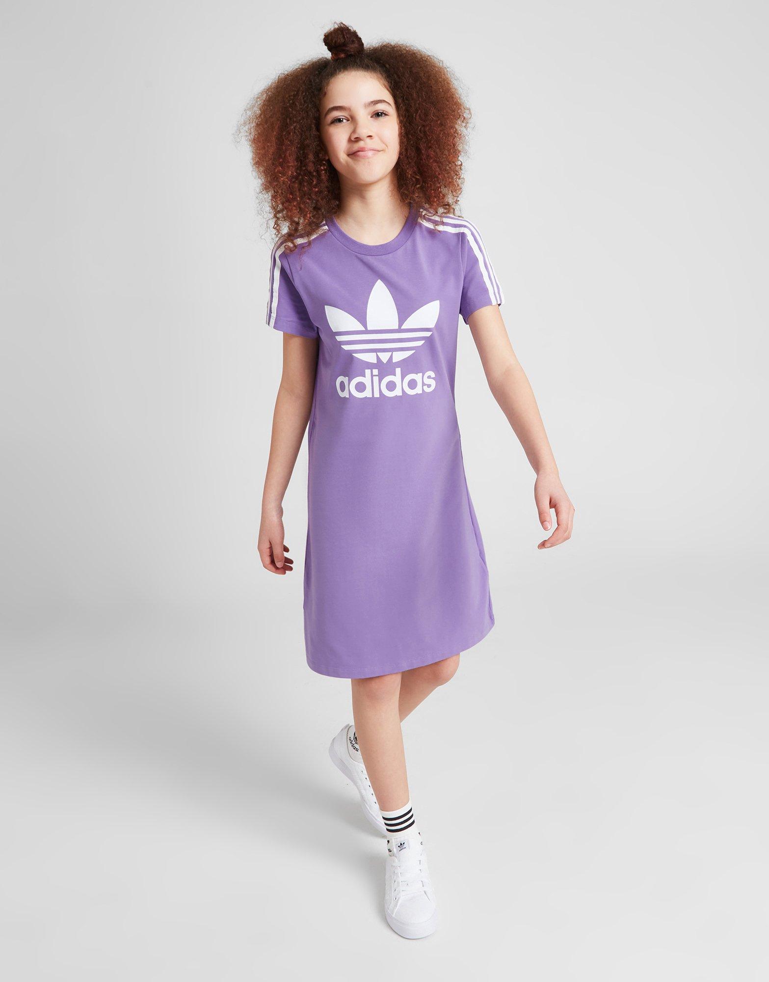 ADIDAS SUKIENKA ADICOLOR DRESS GIRL IC3112 Niebieski
