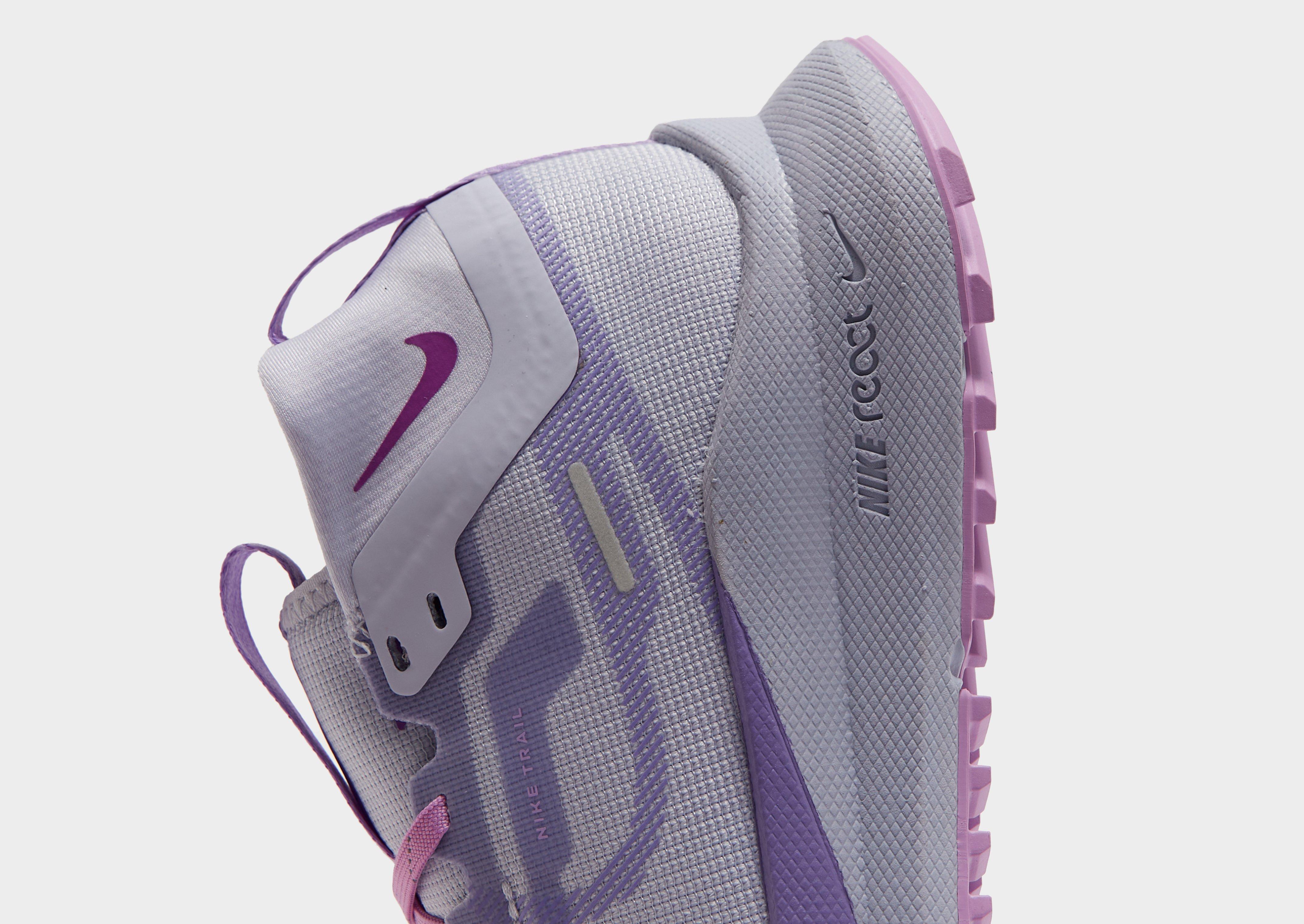 Дамски обувки за бягане NIKE REACT PEGASUS TRAIL 4 GORE-TEX DJ7929-501 Лилав