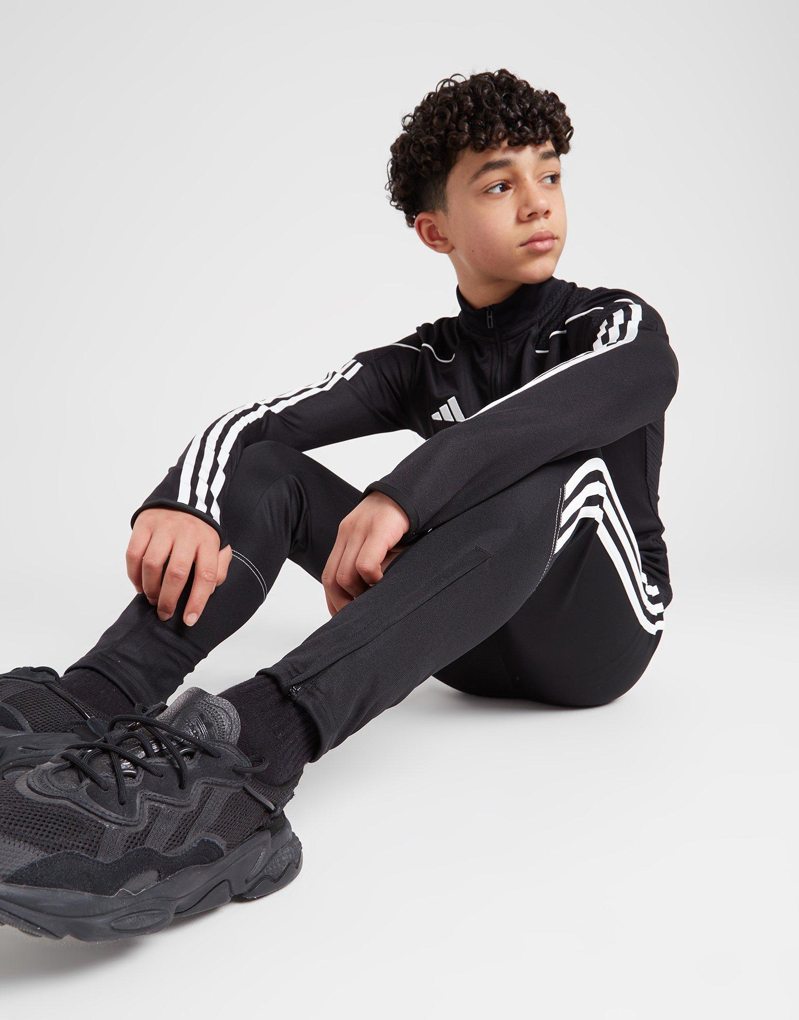 Детски панталон ADIDAS ПАНТАЛОНИ TIRO CLUB23 PNT BLK/WHT BOY HS3620 Черен