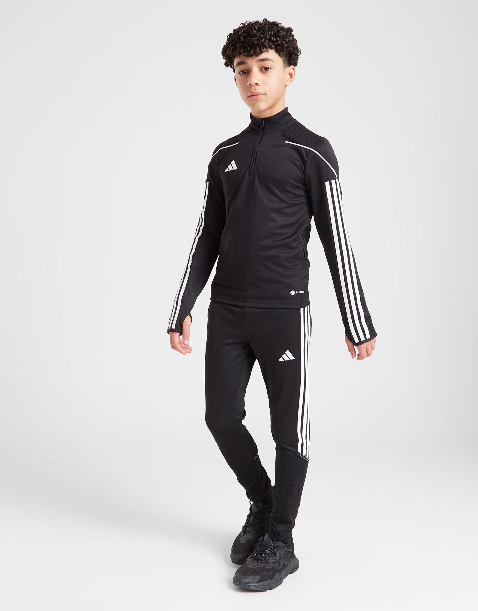 Детски панталон ADIDAS ПАНТАЛОНИ TIRO CLUB23 PNT BLK/WHT BOY HS3620 Черен