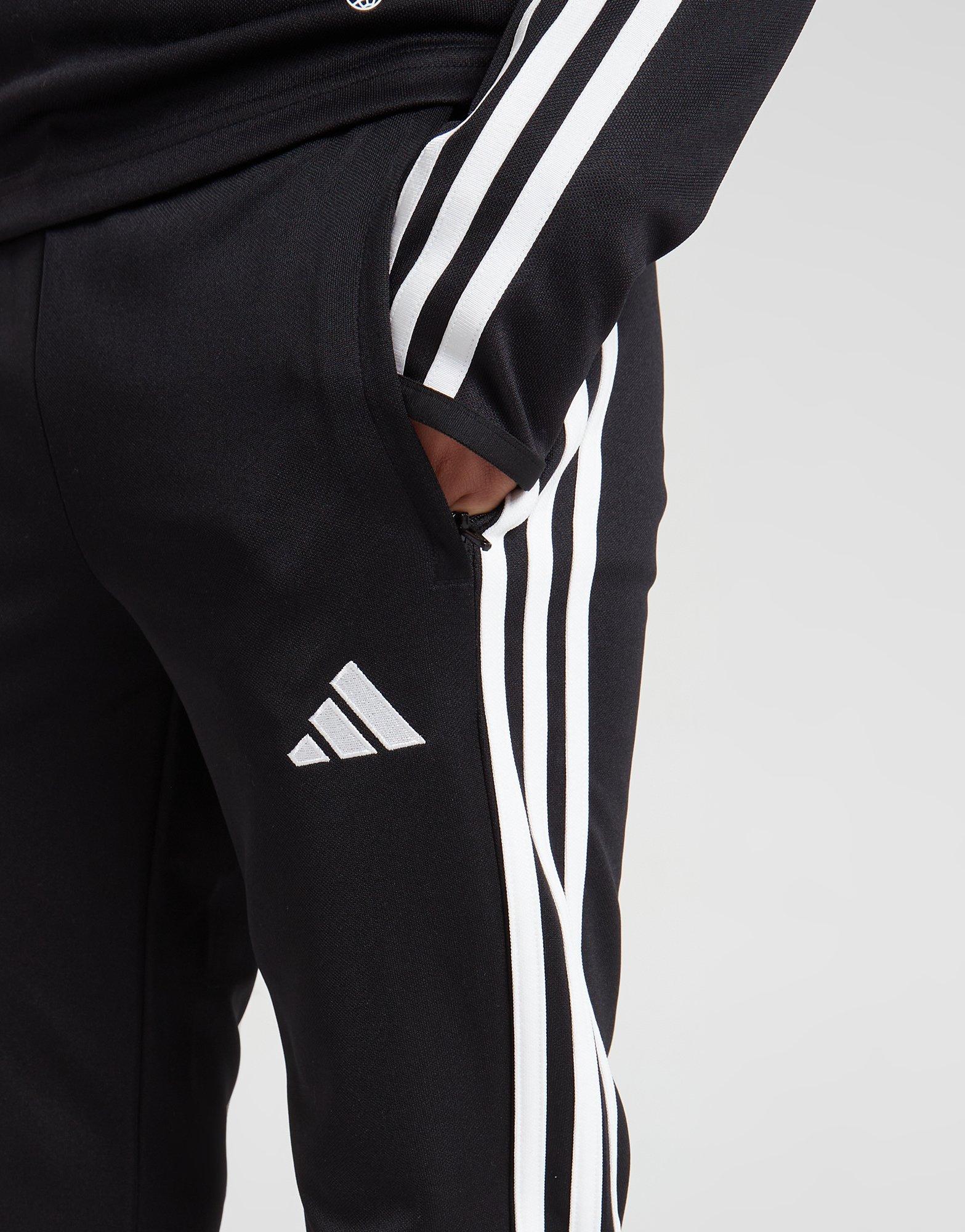 Детски панталон ADIDAS ПАНТАЛОНИ TIRO CLUB23 PNT BLK/WHT BOY HS3620 Черен