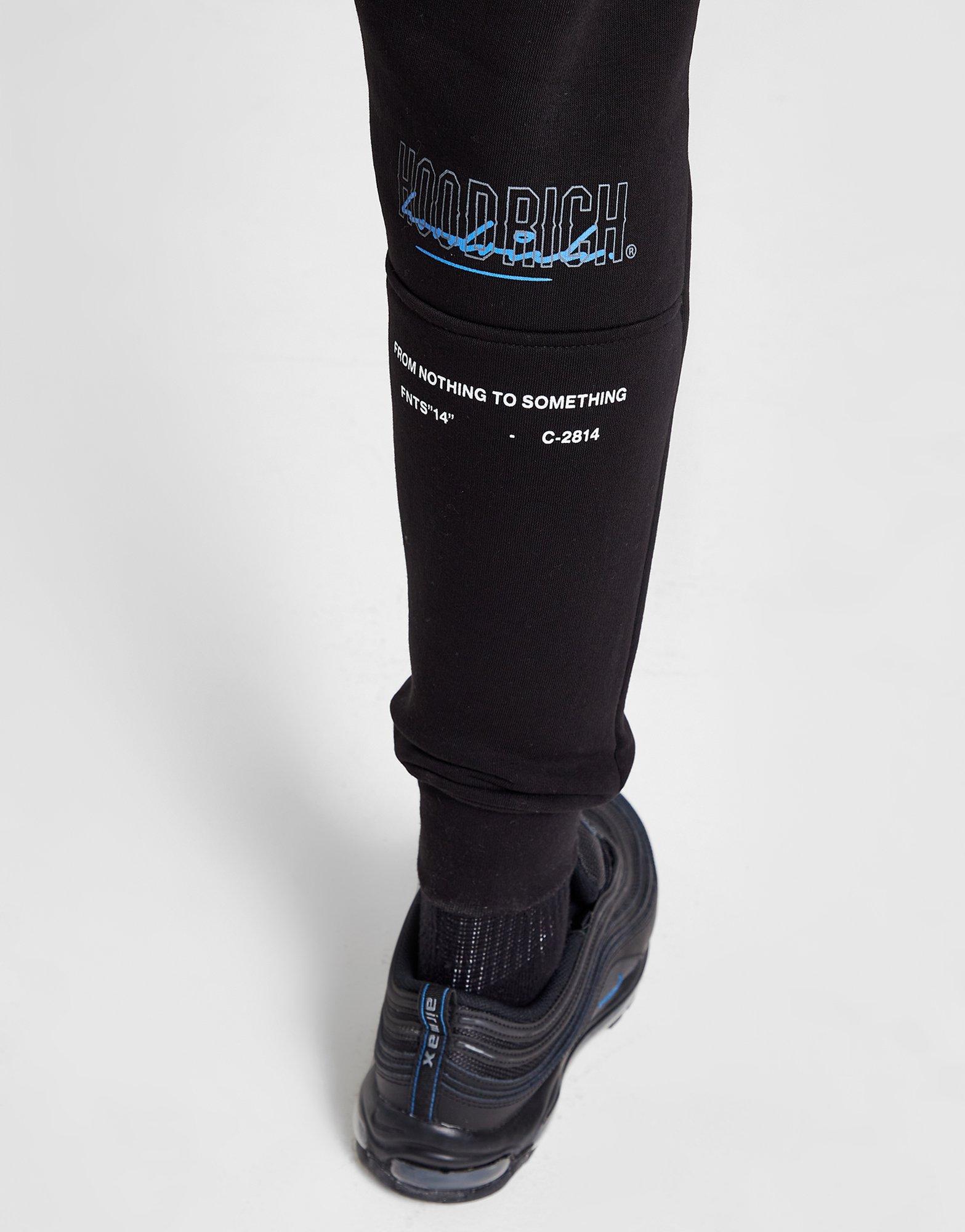 Vyriškos kelnės HOODRICH KELNĖS BLEND JOG BLK/BL HR - 0123 - 0512 Juoda