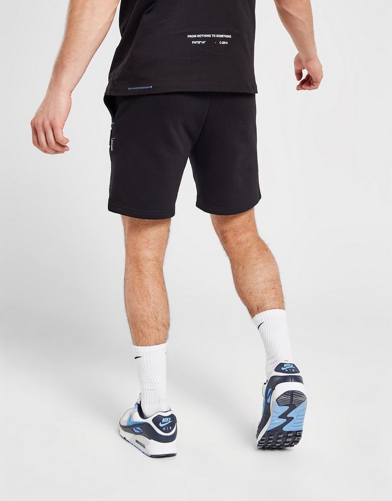 Férfi rövidnadrág HOODRICH RÖVIDNADRÁG BLEND SHORT BLK HR - 0123 - 0561 Fekete