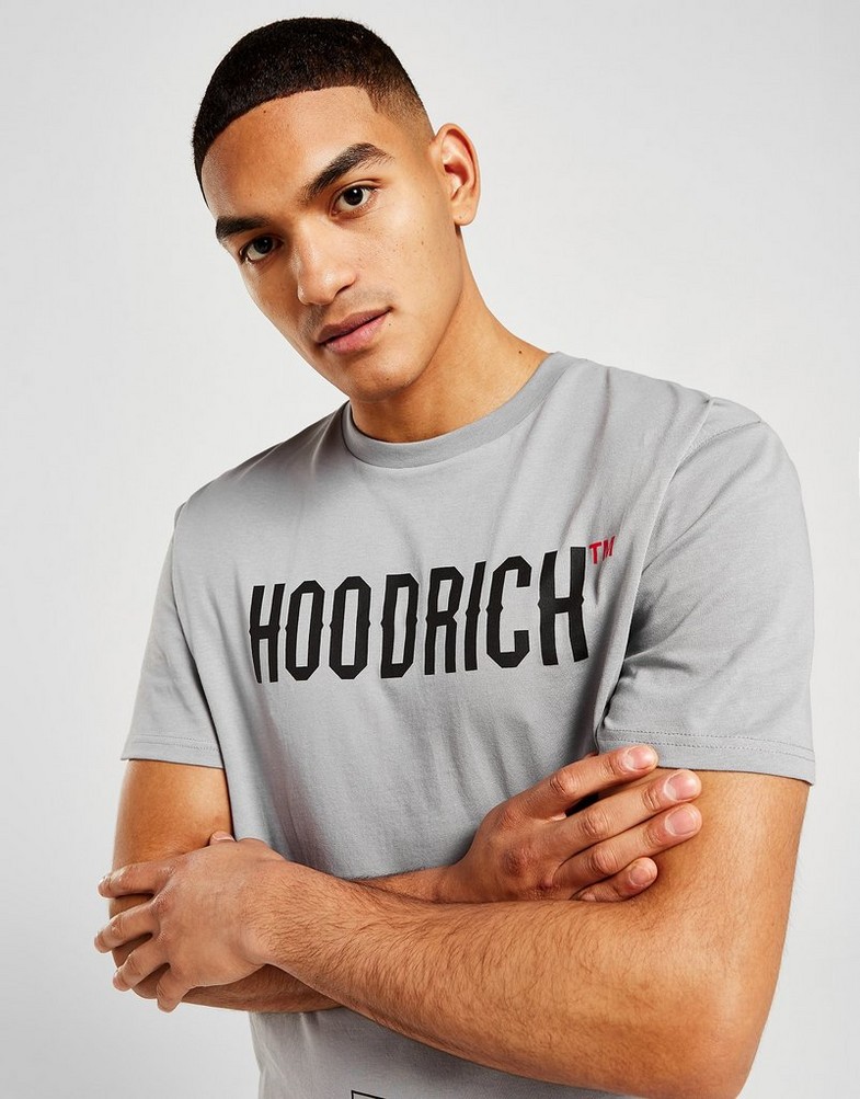Koszulka, t-shirt męski HOODRICH T-SHIRT AKIRA TEE GREY HR - 0123 - 0670 Szary