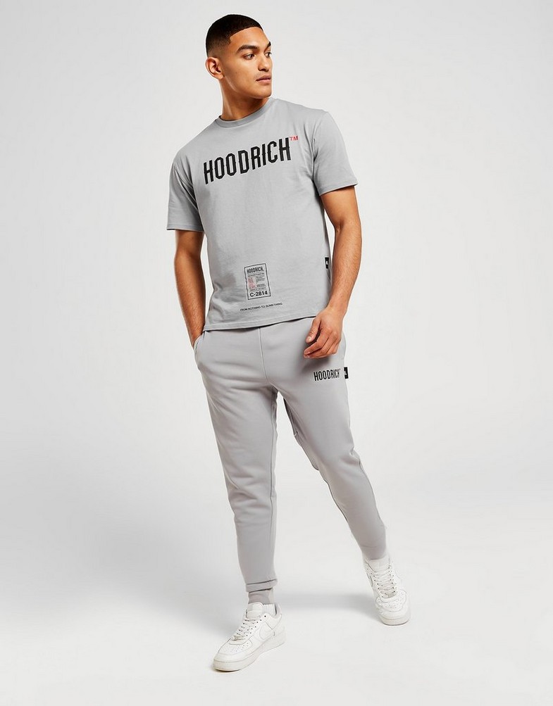 Koszulka, t-shirt męski HOODRICH T-SHIRT AKIRA TEE GREY HR - 0123 - 0670 Szary