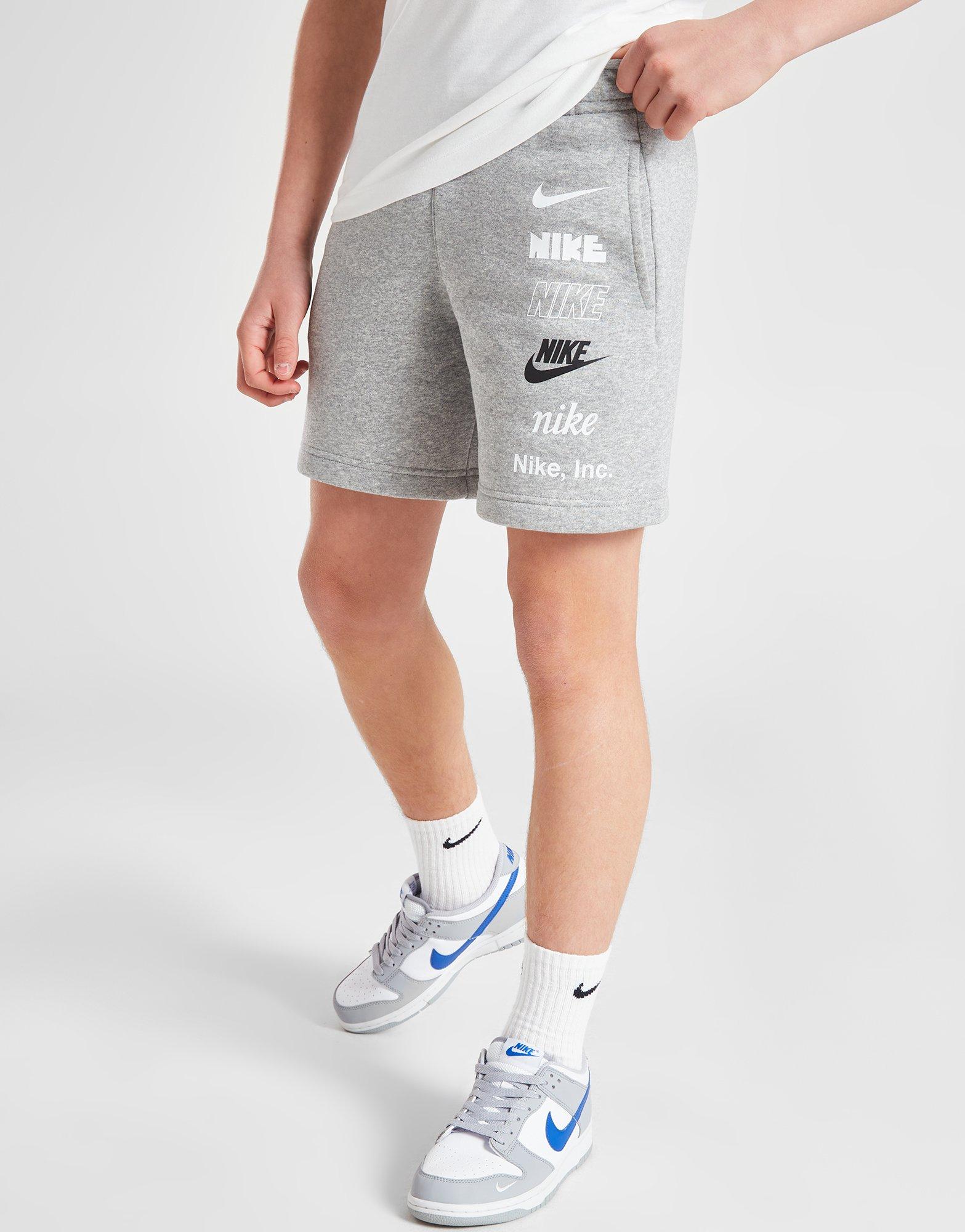 Dječje kratke hlače NIKE KRATKE HLAČE MLOGO FLC SHRT DGH SHORTS FD9318-063 siva