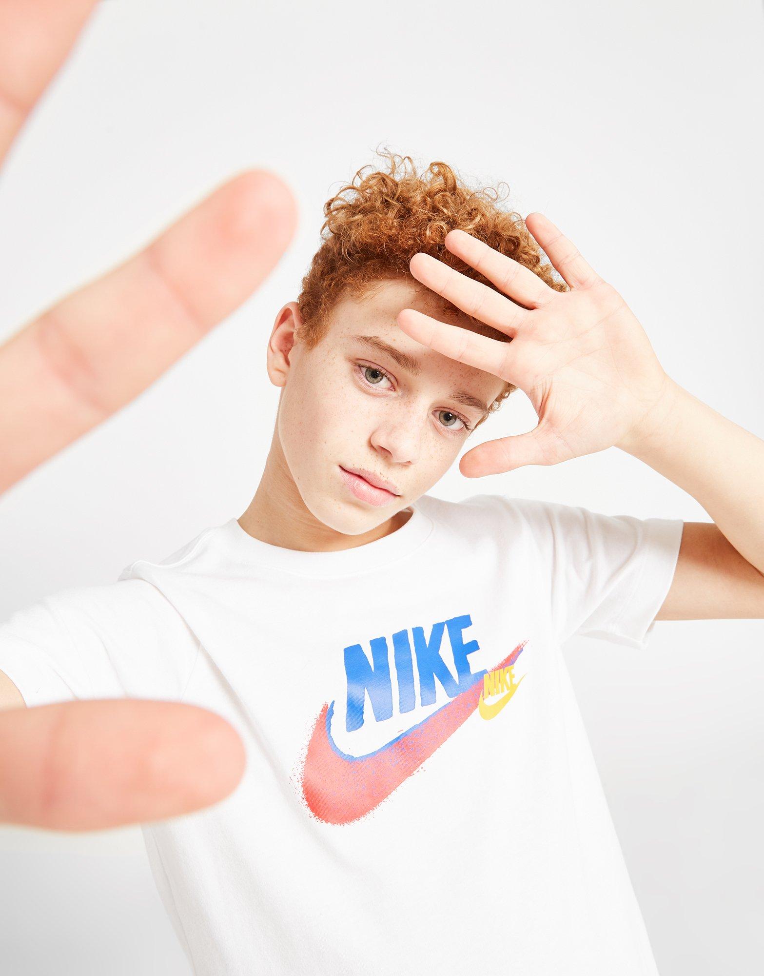 Детска тениска NIKE ТЕНИСКА FESTIVAL SS TEE WHT TEE FD1201-100 Бял