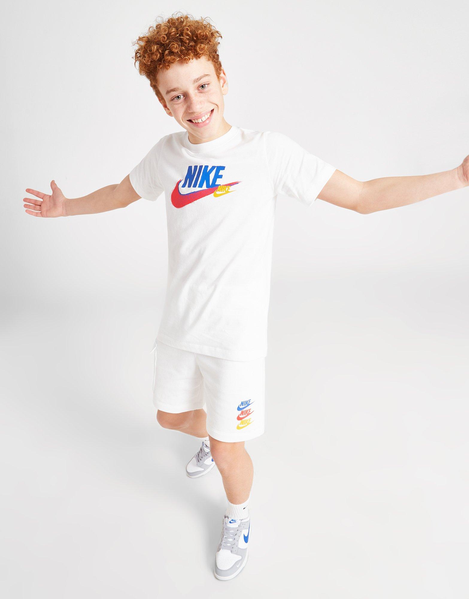 Детска тениска NIKE ТЕНИСКА FESTIVAL SS TEE WHT TEE FD1201-100 Бял