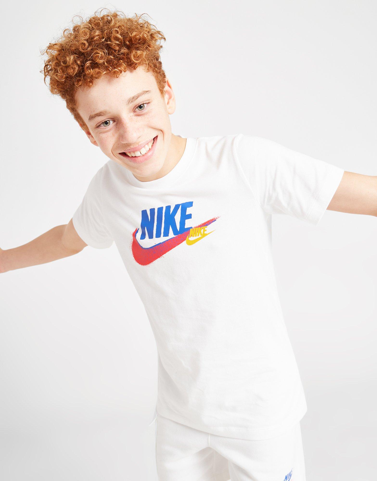 Детска тениска NIKE ТЕНИСКА FESTIVAL SS TEE WHT TEE FD1201-100 Бял