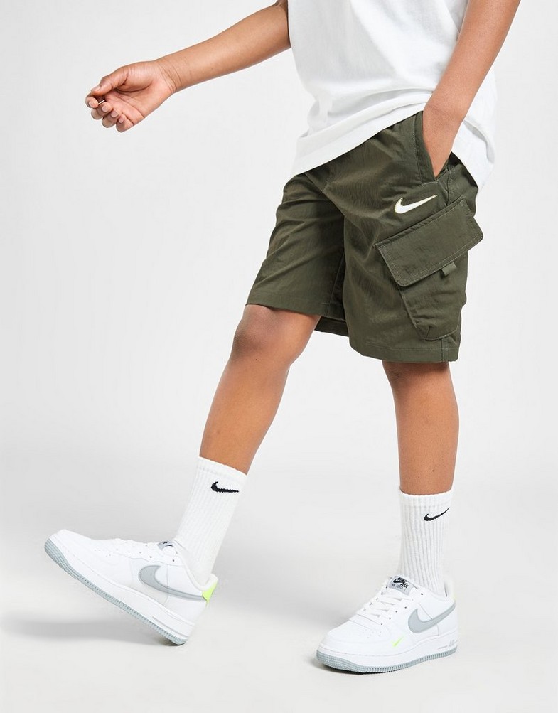 Дитячі шорти NIKE ШОРТИ WVN CRGO SHRT KHKI SHORTS FB1326-325 Хакі