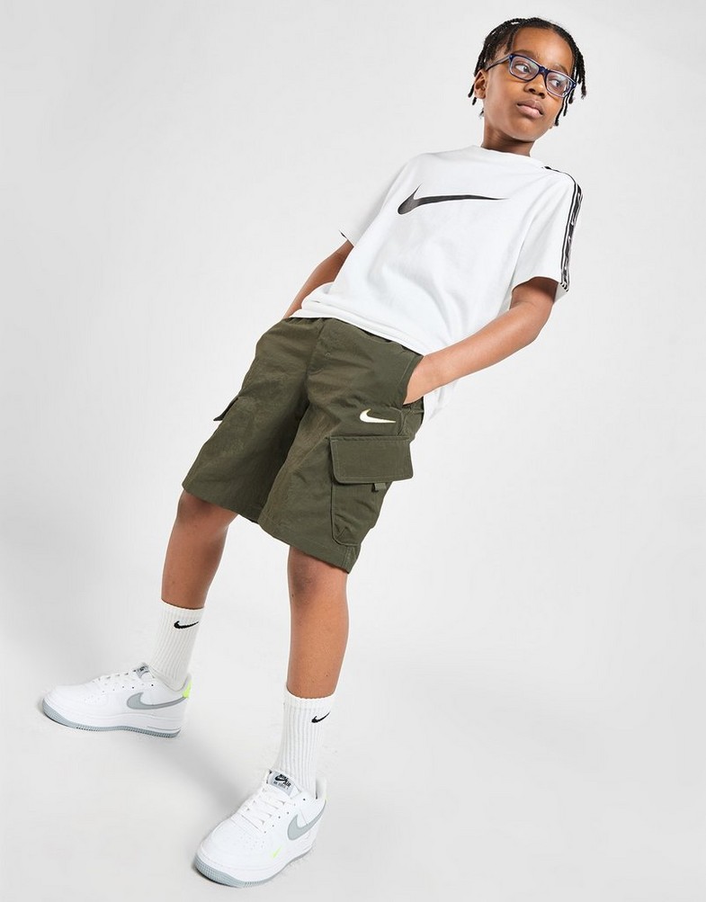 Дитячі шорти NIKE ШОРТИ WVN CRGO SHRT KHKI SHORTS FB1326-325 Хакі
