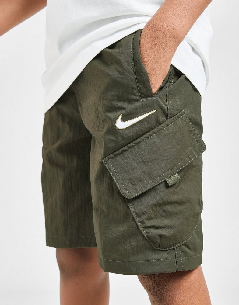 Дитячі шорти NIKE ШОРТИ WVN CRGO SHRT KHKI SHORTS FB1326-325 Хакі