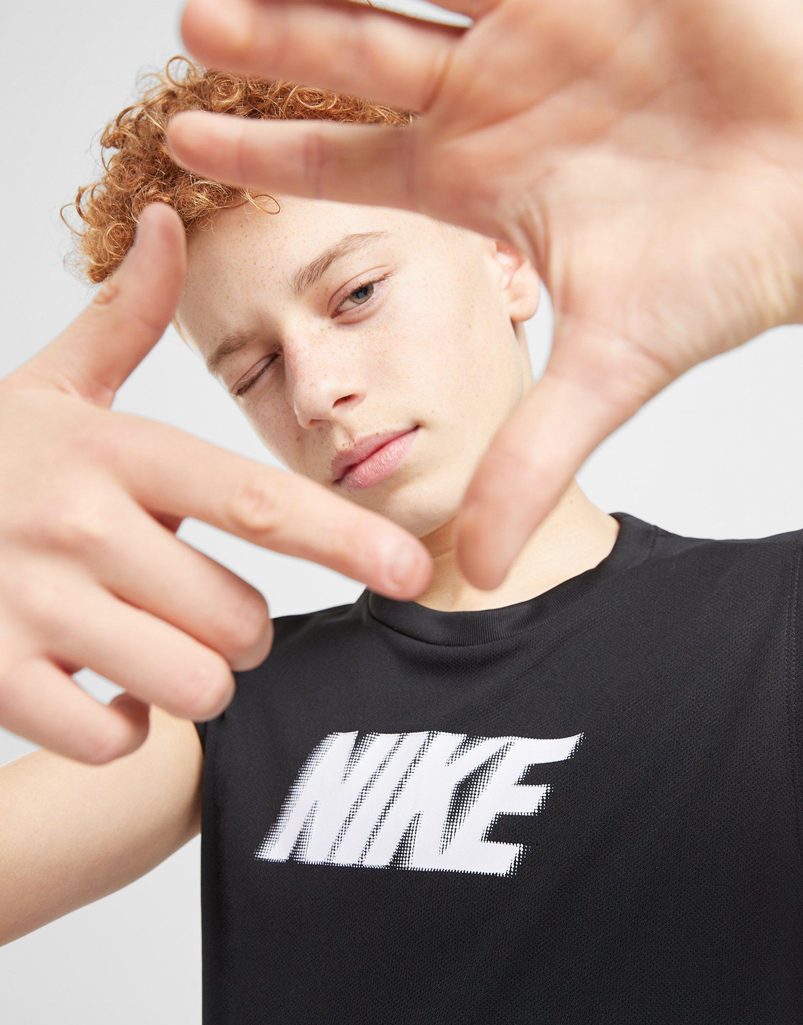 Детски топ NIKE ПОТНИК BASKETBALL HBR VEST BLK TEE FB1281-010 Черен