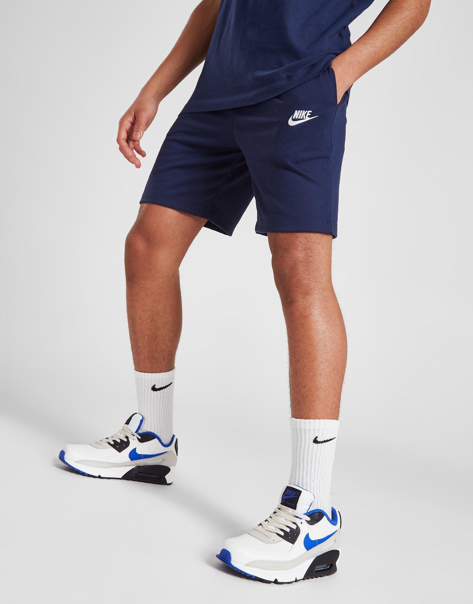 Krótkie spodenki, szorty dziecięce NIKE SZORTY B NSW SHORT JSY AA B DA0806-410 Granatowy