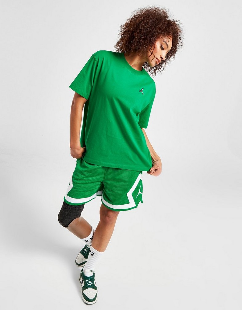 Koszulka, t-shirt damski JORDAN T-SHIRT W J ESSEN TEE CORE 22 TEE DM5029-310 Zielony