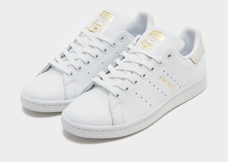 Buty sneakersy damskie ADIDAS STAN SMITH  HQ6644 Beżowy