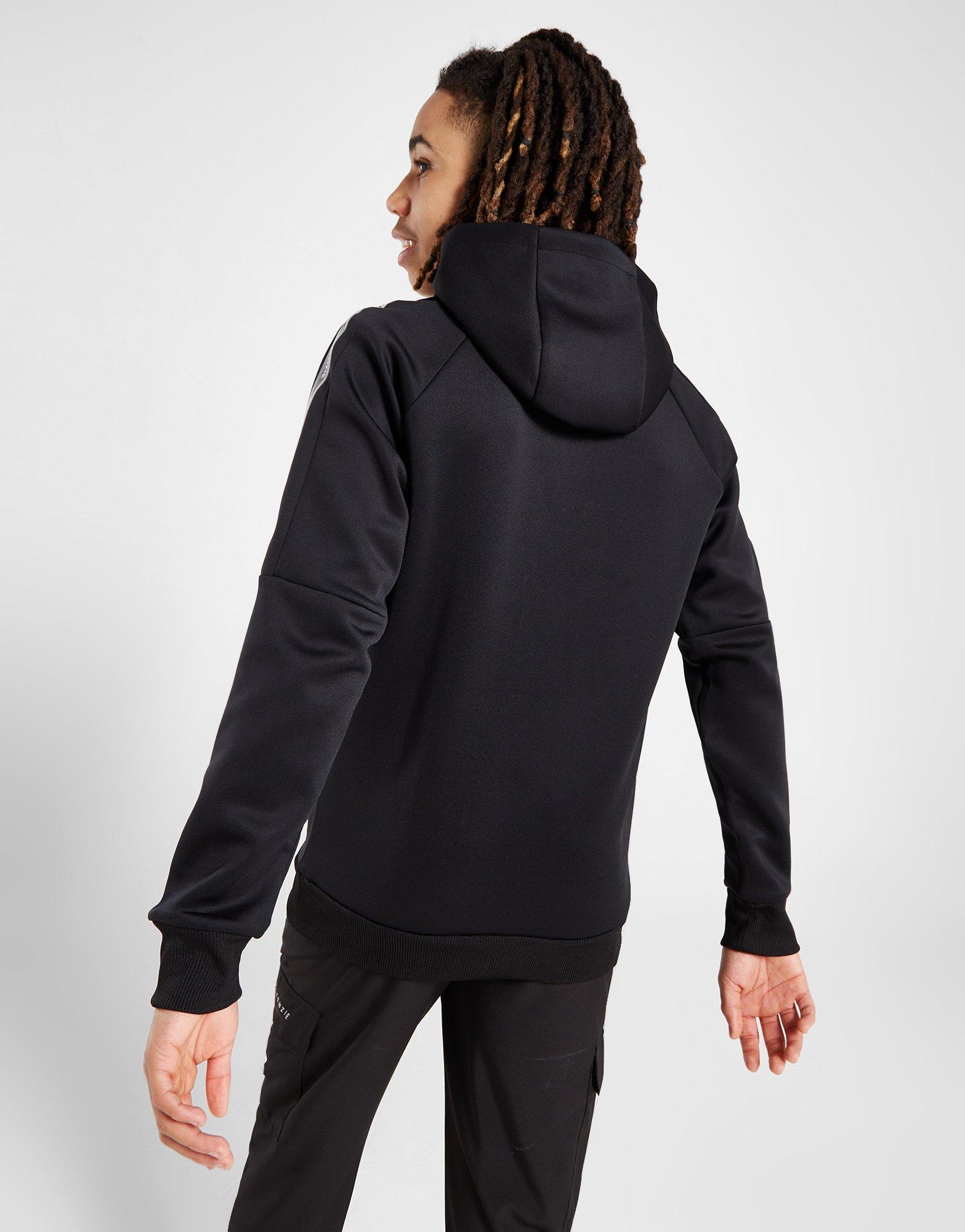 Detská mikina MCKENZIE MIKINA TAPE POLY OHEAD BLAC MCKTJ15797090 Černá