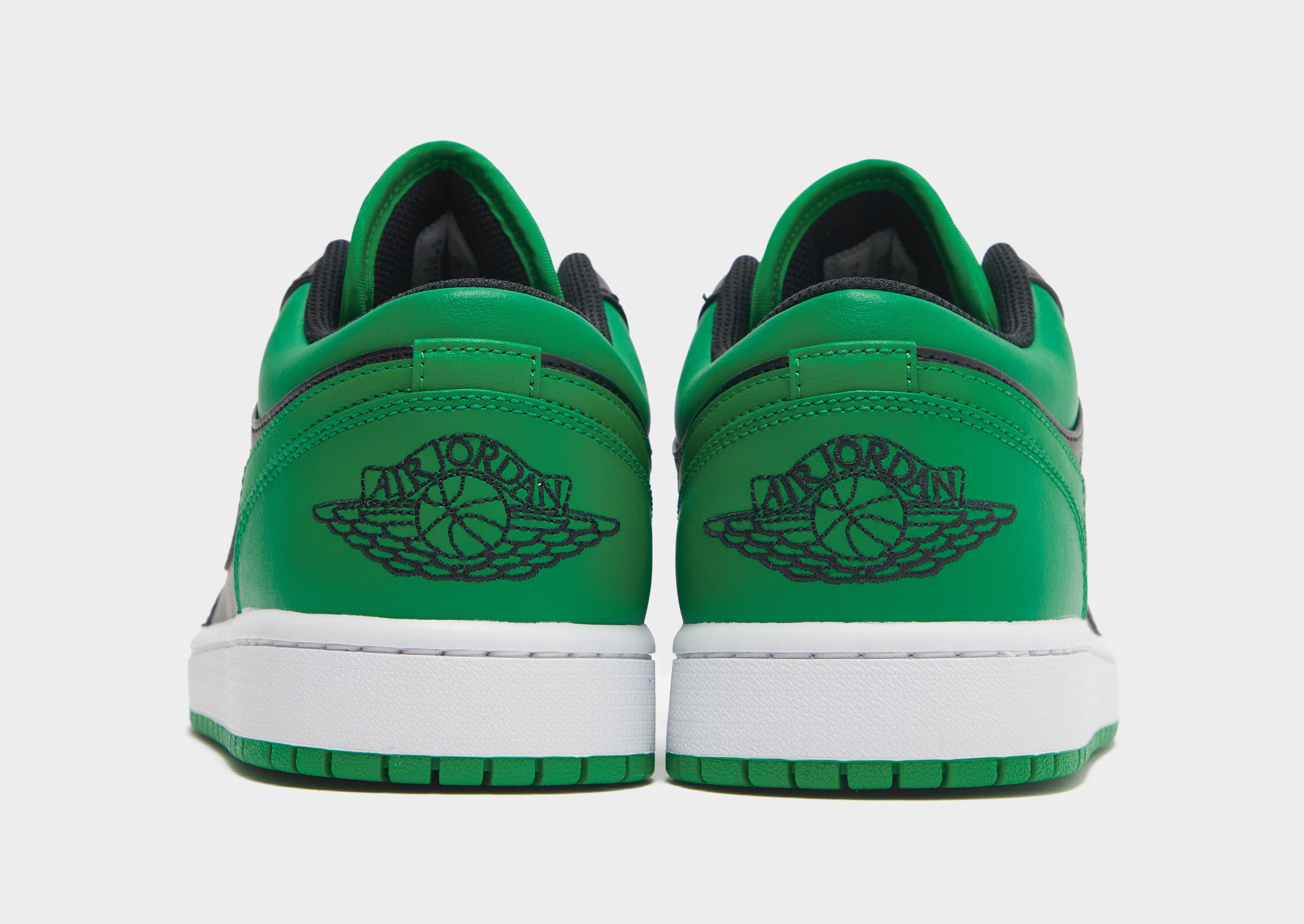 Kedai vyrams AIR JORDAN 1 LOW 553558-065 Žalia