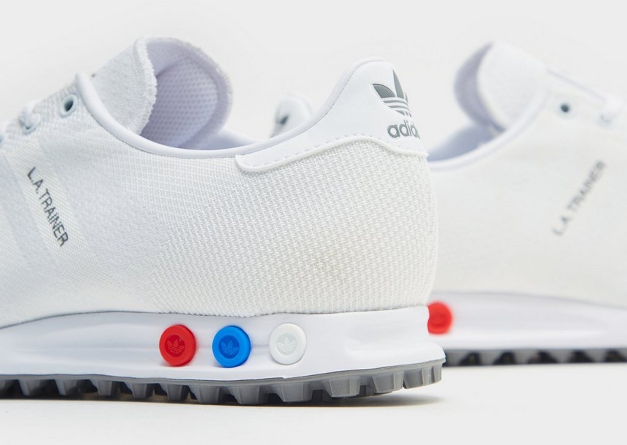 Buty sneakersy męskie ADIDAS LA TRAINER WEAVE ID7591 Biały