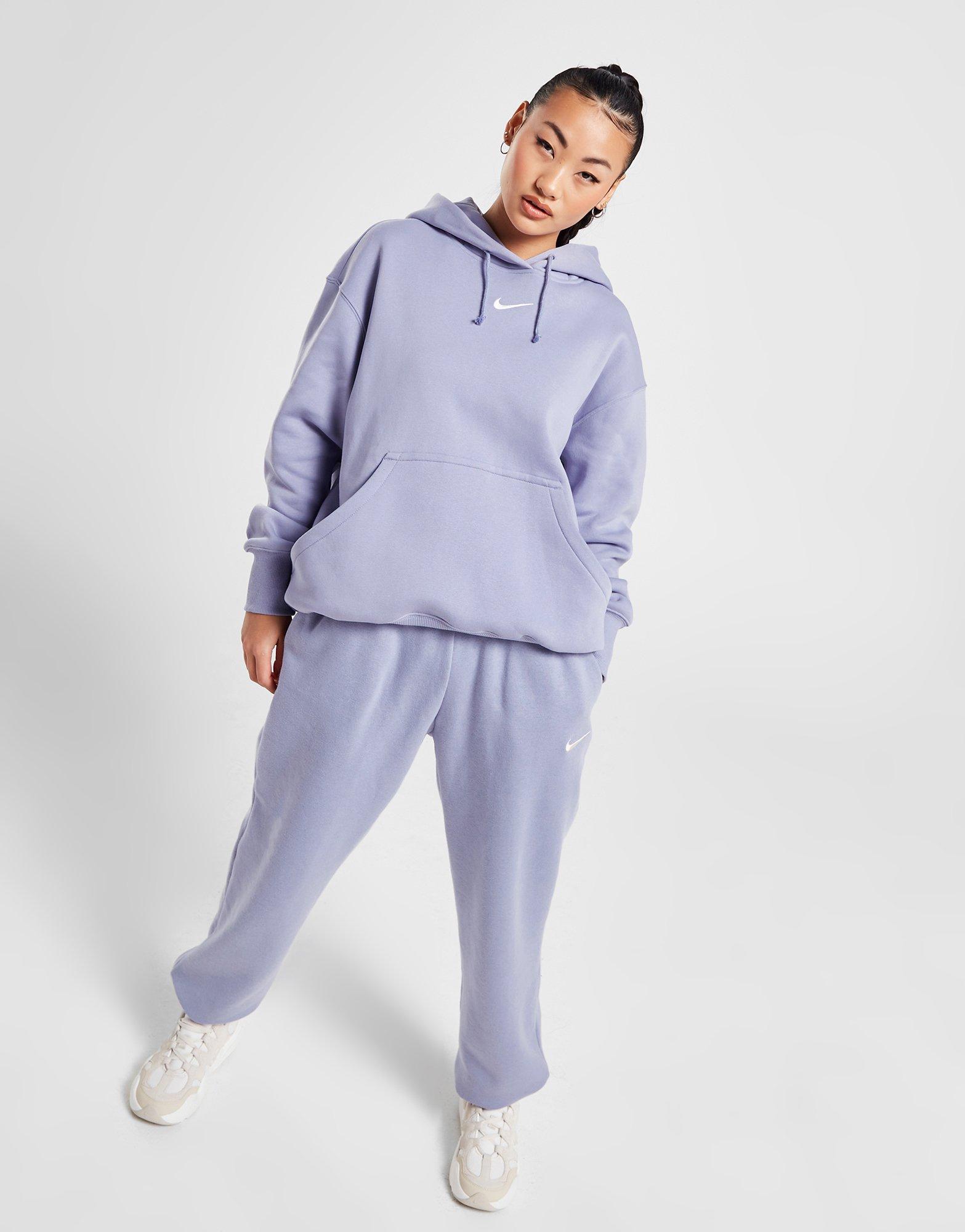 Bluza damska NIKE BLUZA Z KAPTUREM W NSW PHNX FLC OS PO SWEATSHIRT DQ5860-519 Fioletowy