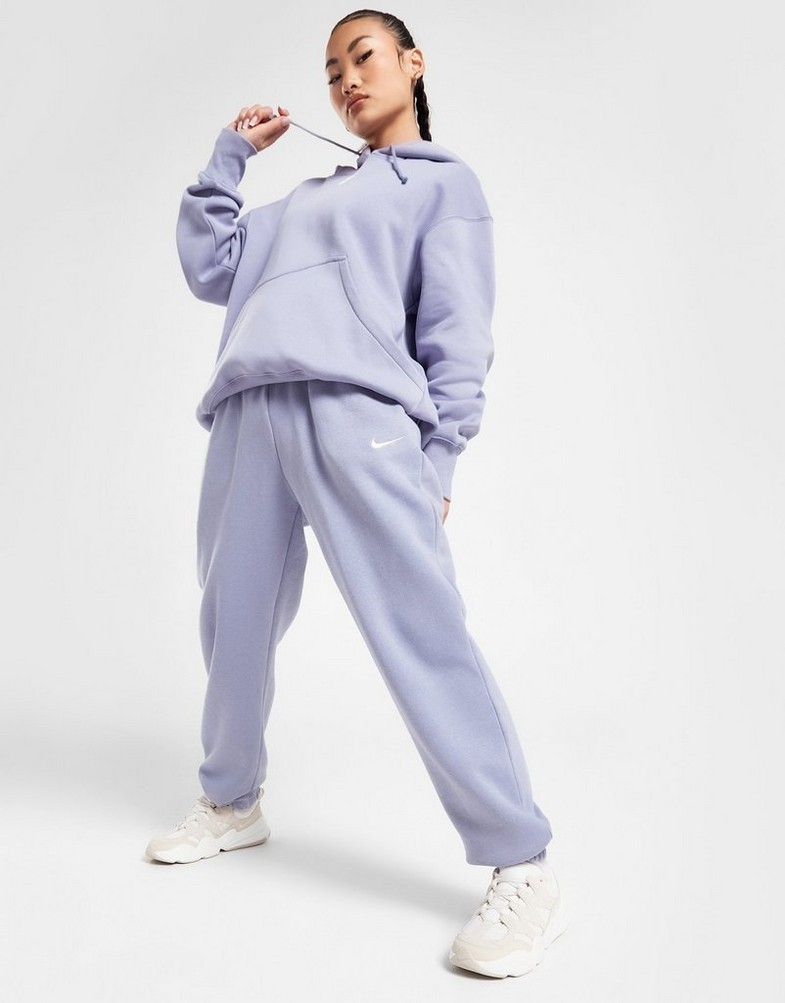 Dámske nohavice NIKE NOHAVICE  W NSW PHNX FLC HR OS PANT PANTS DQ5887-519 Fialová