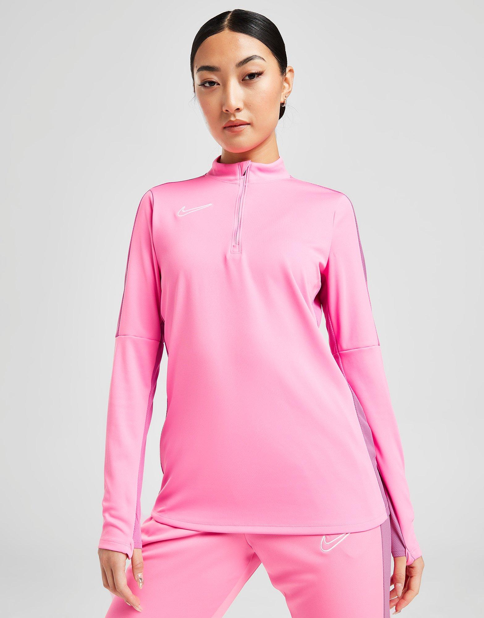 Moteriškas džemperis NIKE DŽEMPERIS UŽSEGAMAS W NK DF ACD23   DRIL MARŠKINĖLIAI B DX0513-606 Rožinė