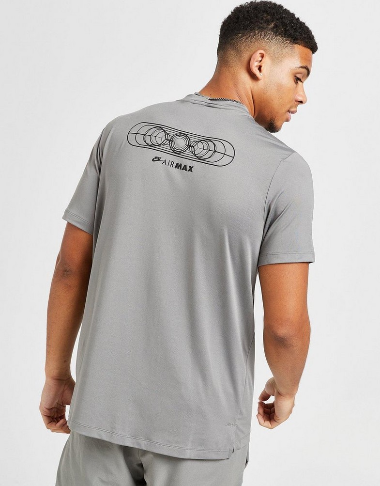Koszulka, t-shirt męski NIKE T-SHIRT M NSW AIR MAX TC PK DF TEE TEE FB2481-029 Szary