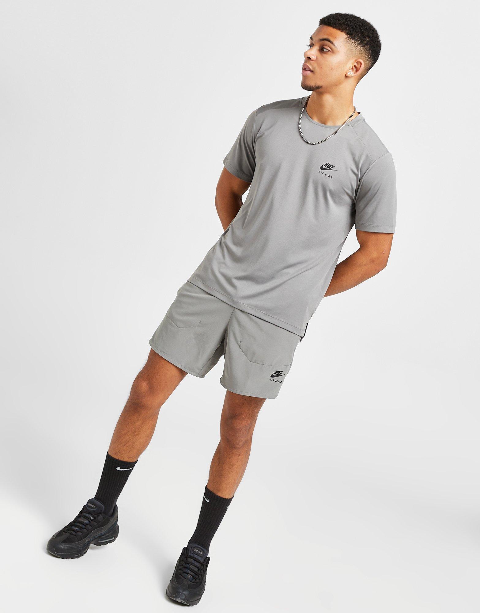 Vyriški marškiniai NIKE MARŠKINĖLIAI M NSW AIR MAX TC PK DF TEE TEE FB2481-029 Pilka