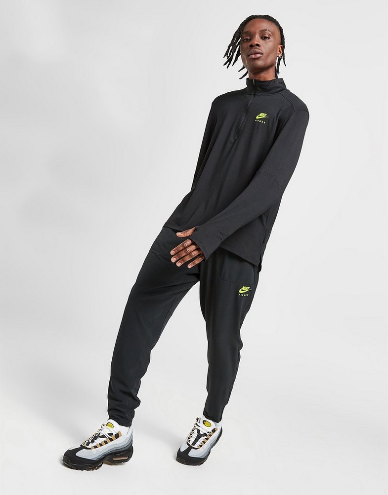 Bluza męska NIKE BLUZA ROZPINANA Z KAPTUREM MAX PERF H.ZIP BLK SWEATSHIR FB2486-010 Czarny