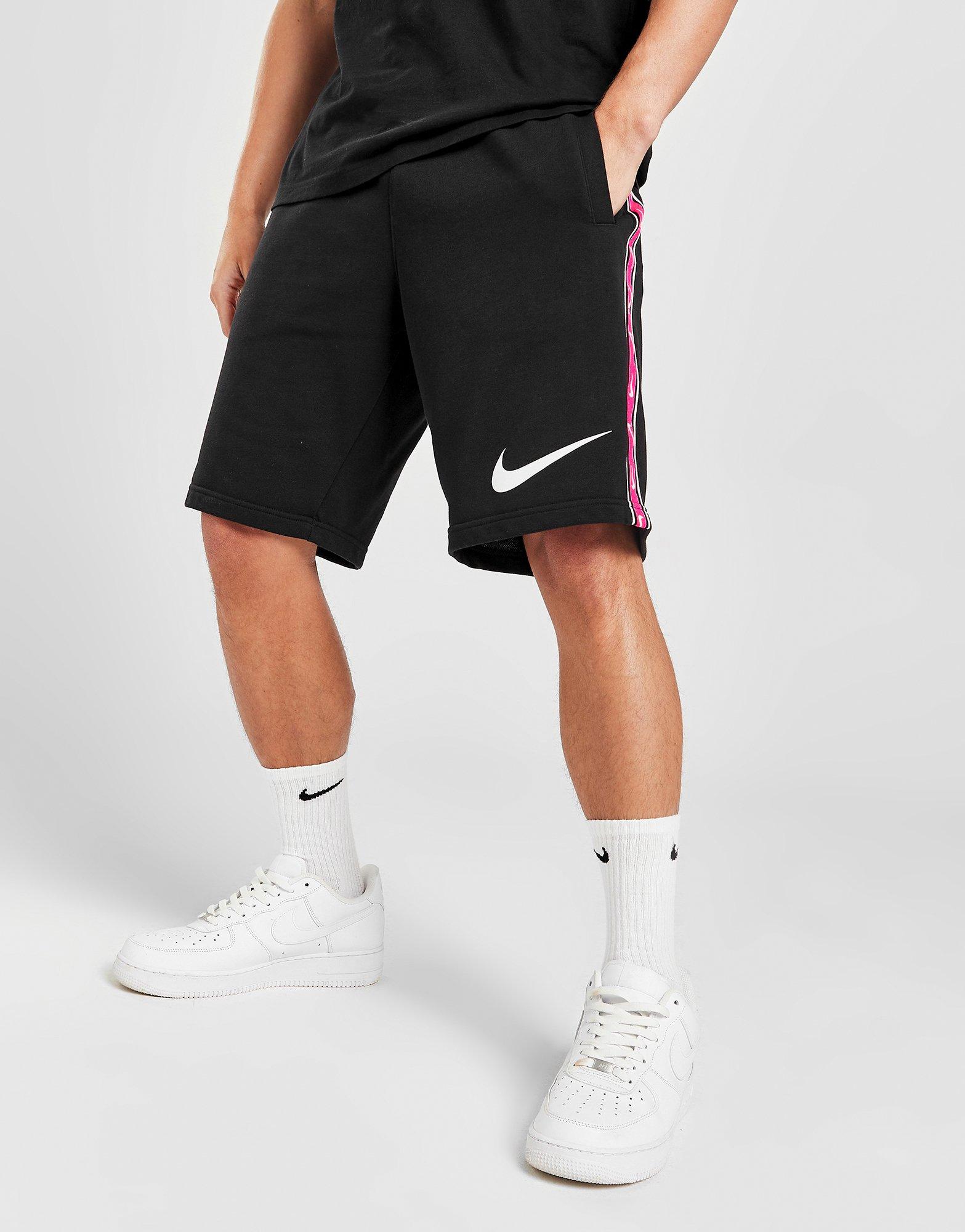 Мъжки шорти NIKE ШОРТИ M NSW REPEAT SW FT SHORT SHORTS FJ5317-010 Черен