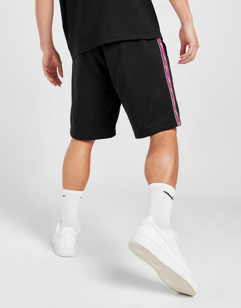 Pantaloni scurți pentru bărbați NIKE PANTALONI SCURȚI M NSW REPEAT SW FT SHORT SHORTS FJ5317-010 Negru