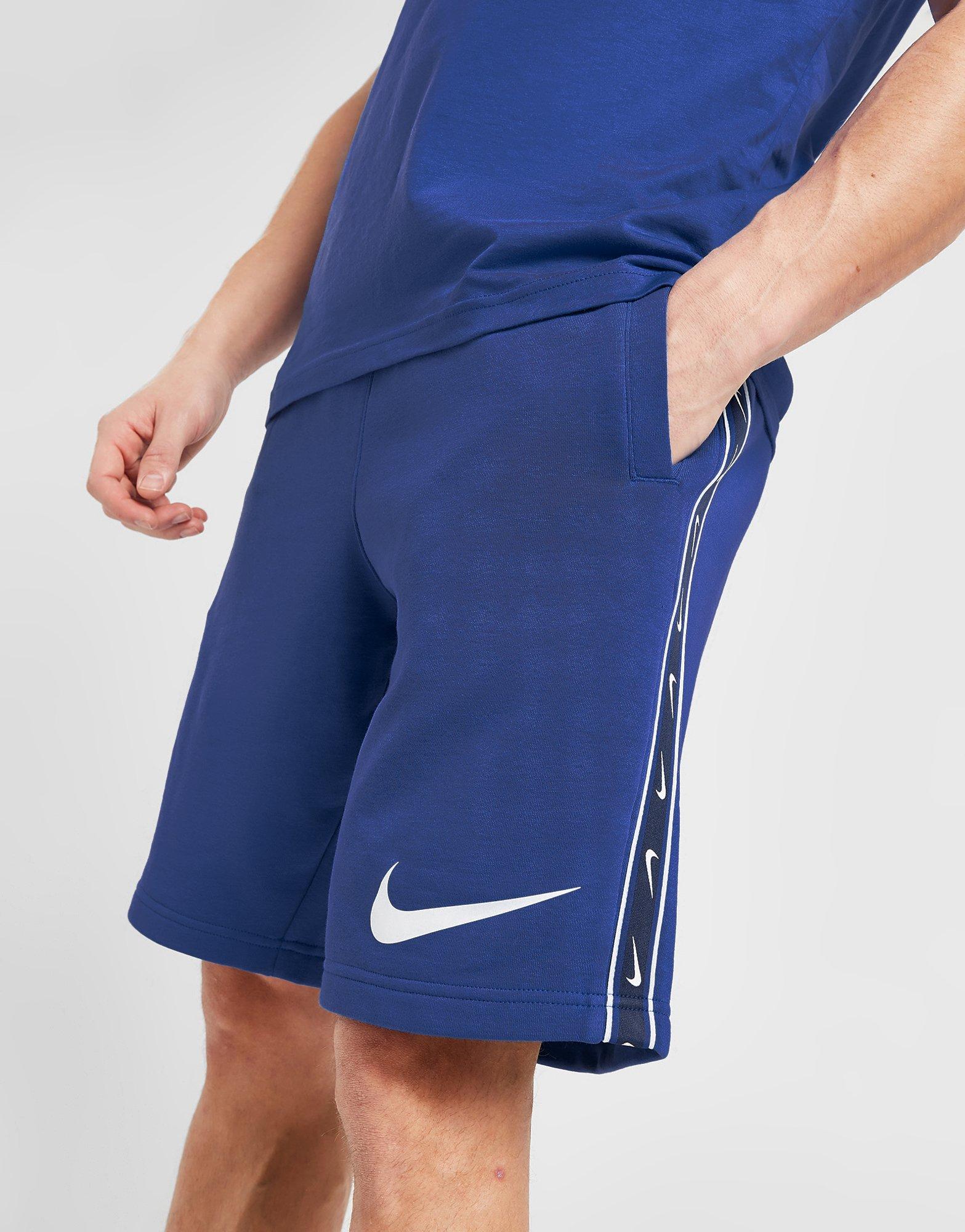 Pánské kraťasy NIKE ŠORTKY  M NSW REPEAT SW FT SHORT SHORTS FJ5317-480 Modrá