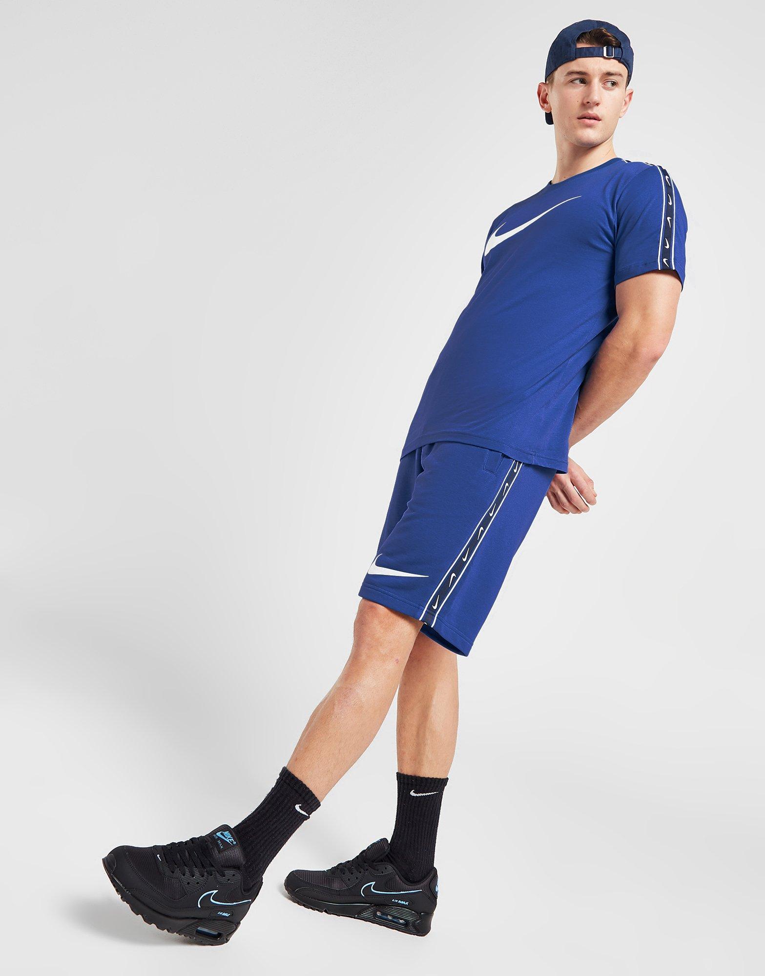 Férfi rövidnadrág NIKE RÖVIDNADRÁG M NSW REPEAT SW FT SHORT SHORTS FJ5317-480 Kék