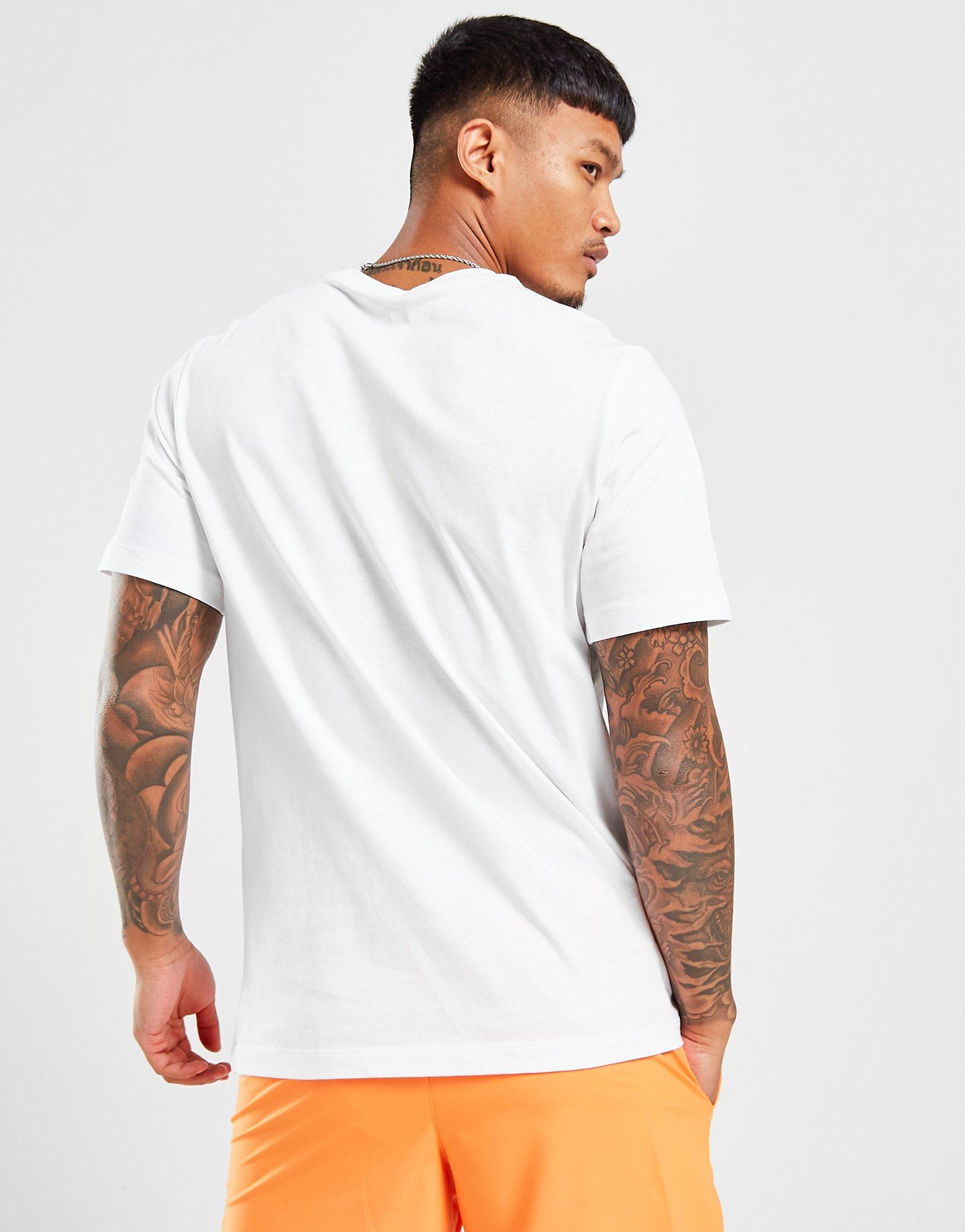 Vyriški marškiniai NIKE MARŠKINĖLIAI SS M NSW BRANDRIFFS HBR FB9815-100 Balta