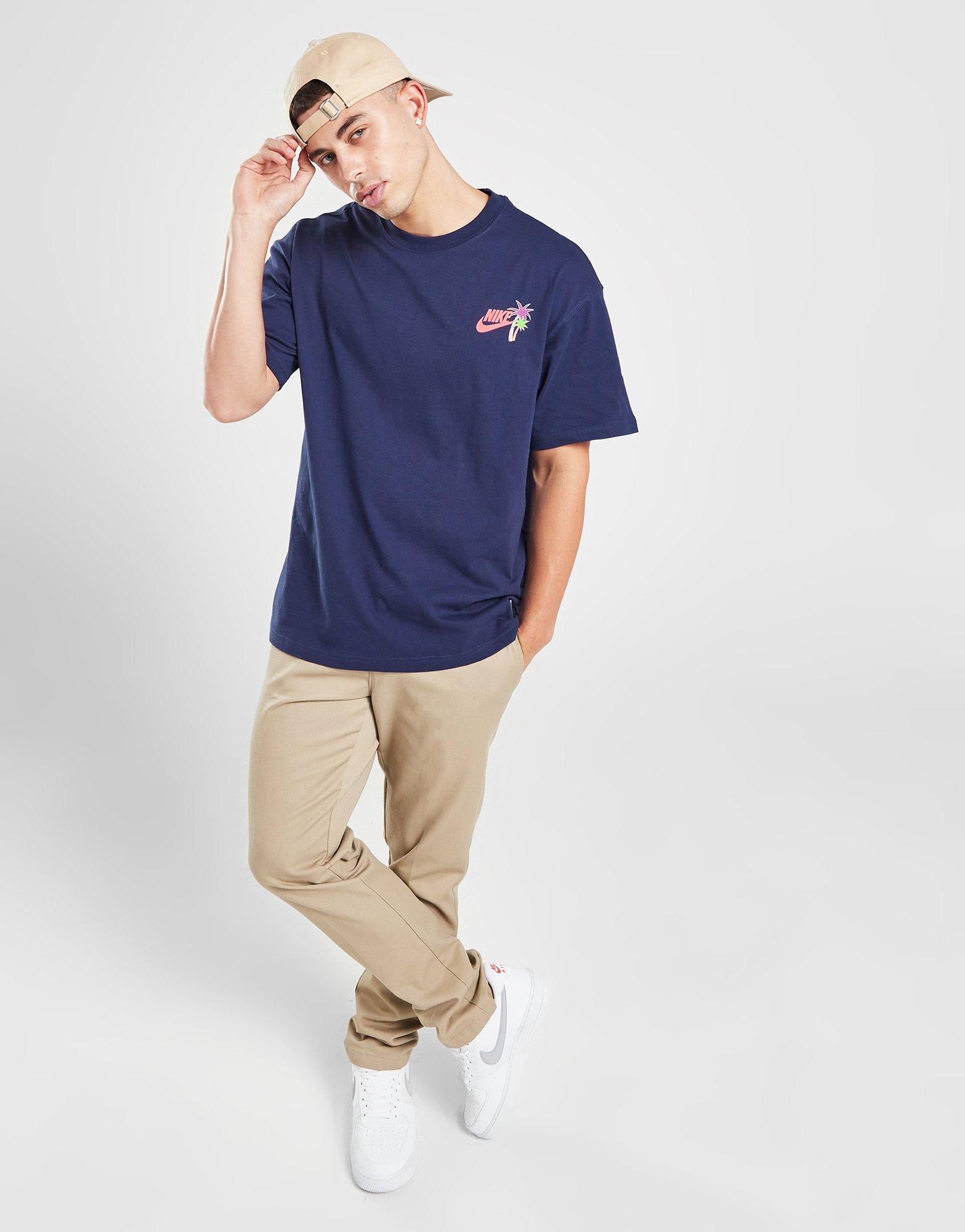 Tricou pentru bărbați NIKE TRICOU M NSW TEE M90 BEACH PARTY LBR TEE FB9794-410 Negru