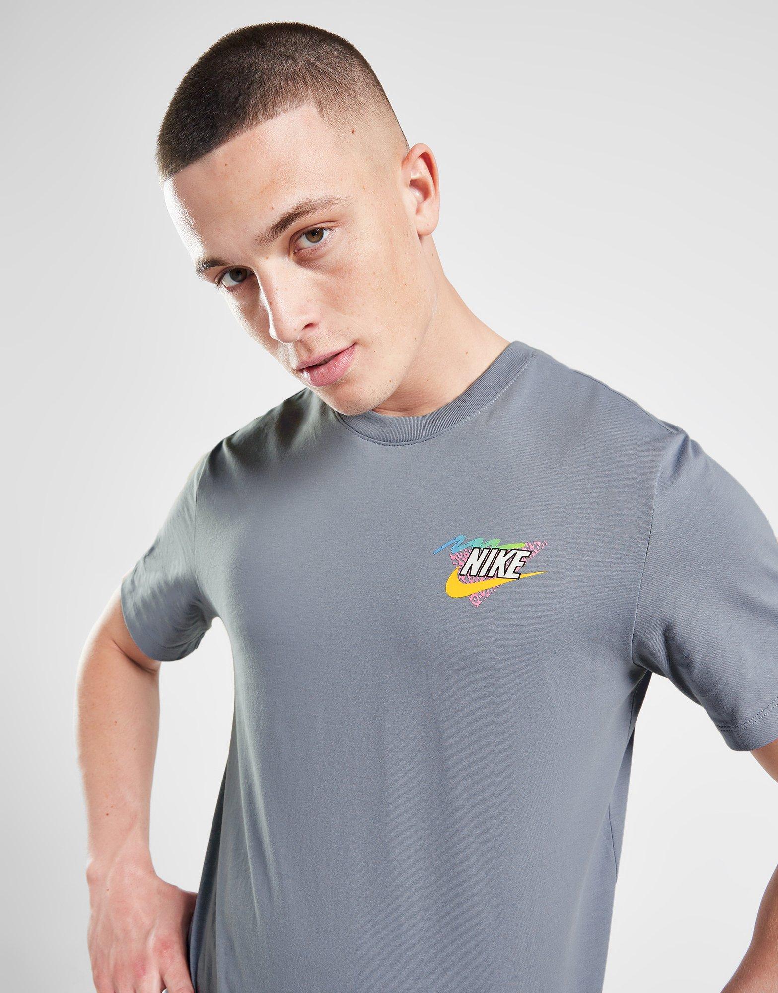 Koszulka, t-shirt męski NIKE T-SHIRT M NSW TEE BEACH PUG LBR TEE FD6636-493 Niebieski