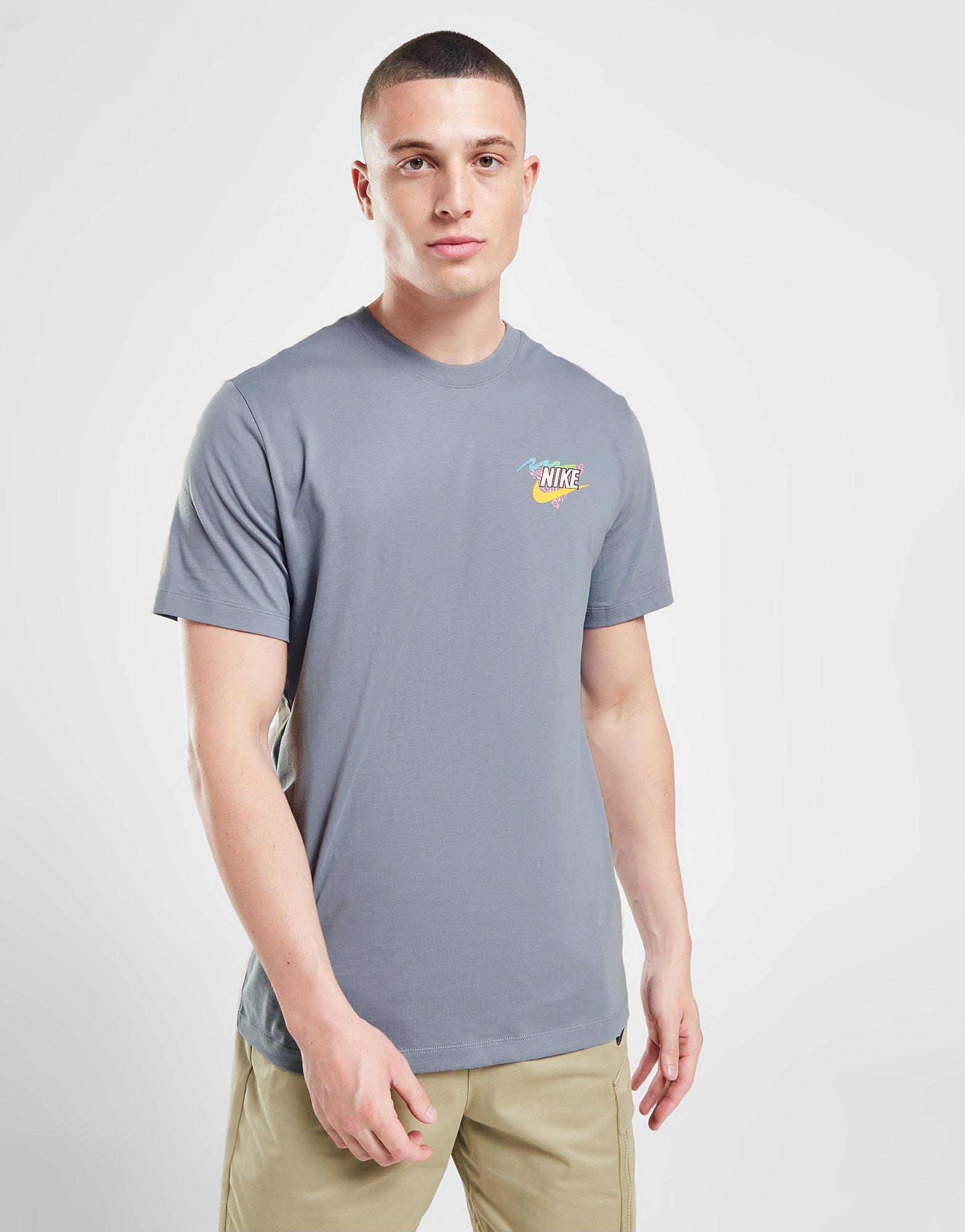 Koszulka, t-shirt męski NIKE T-SHIRT M NSW TEE BEACH PUG LBR TEE FD6636-493 Niebieski