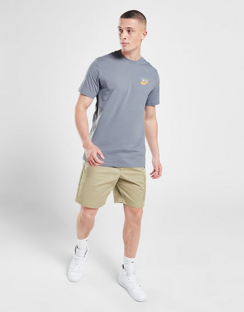 Tricou pentru bărbați NIKE TRICOU M NSW TEE BEACH PUG LBR TEE FD6636-493 Albastru