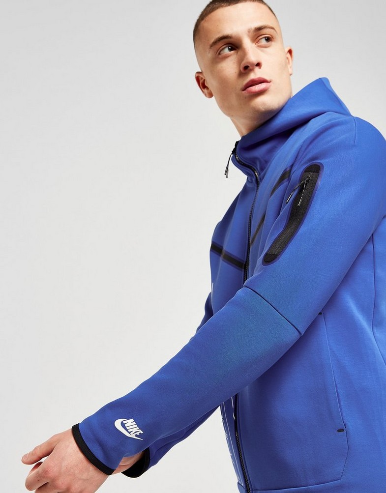 NIKE BLUZA Z KAPTUREM M NSW TCH FLC HOODIE FZ WR SWEATSHIRT FJ5334