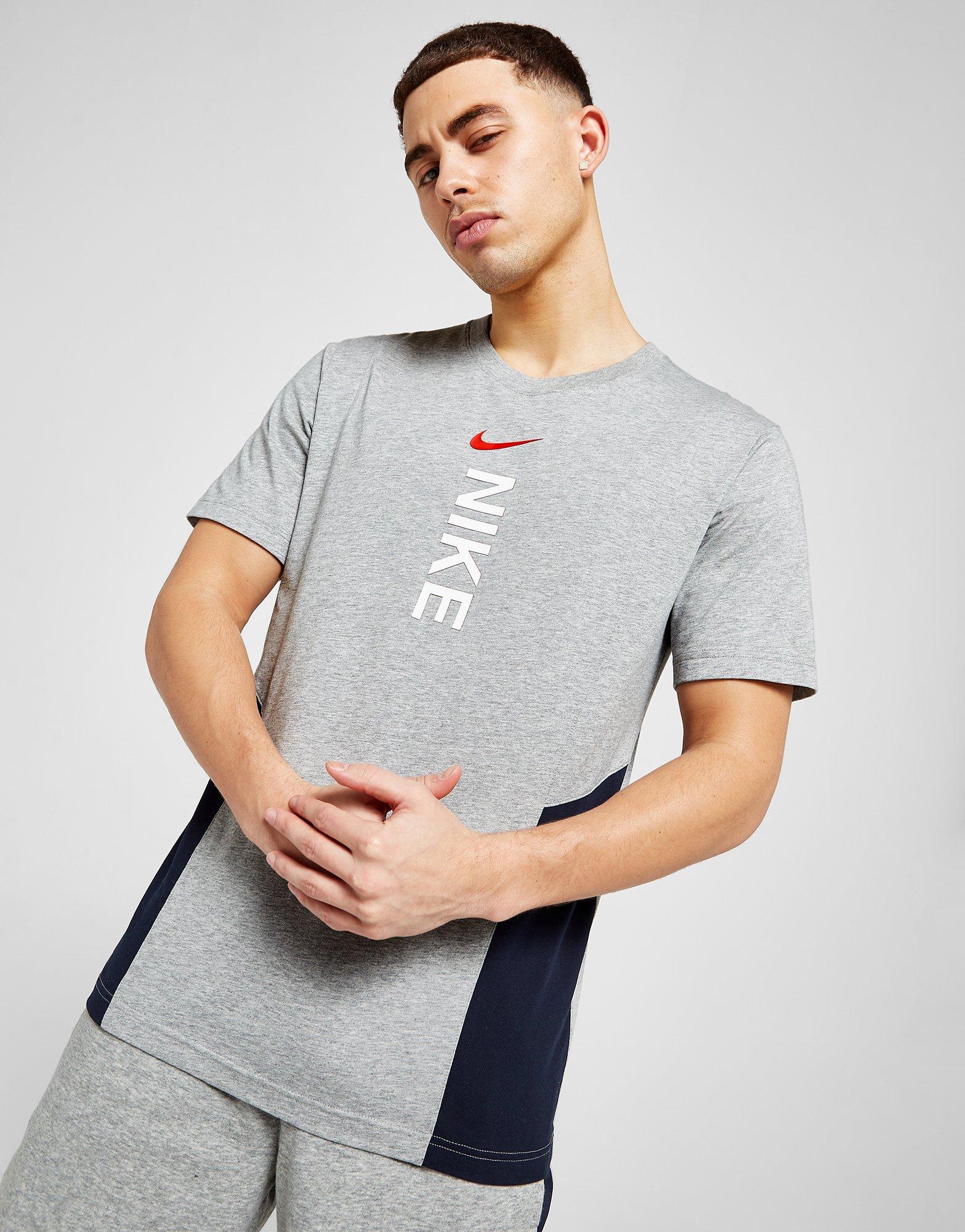 Мъжка тениска NIKE ТЕНИСКА HYBRID TEE NAVY TEE FB1433-063 Сив
