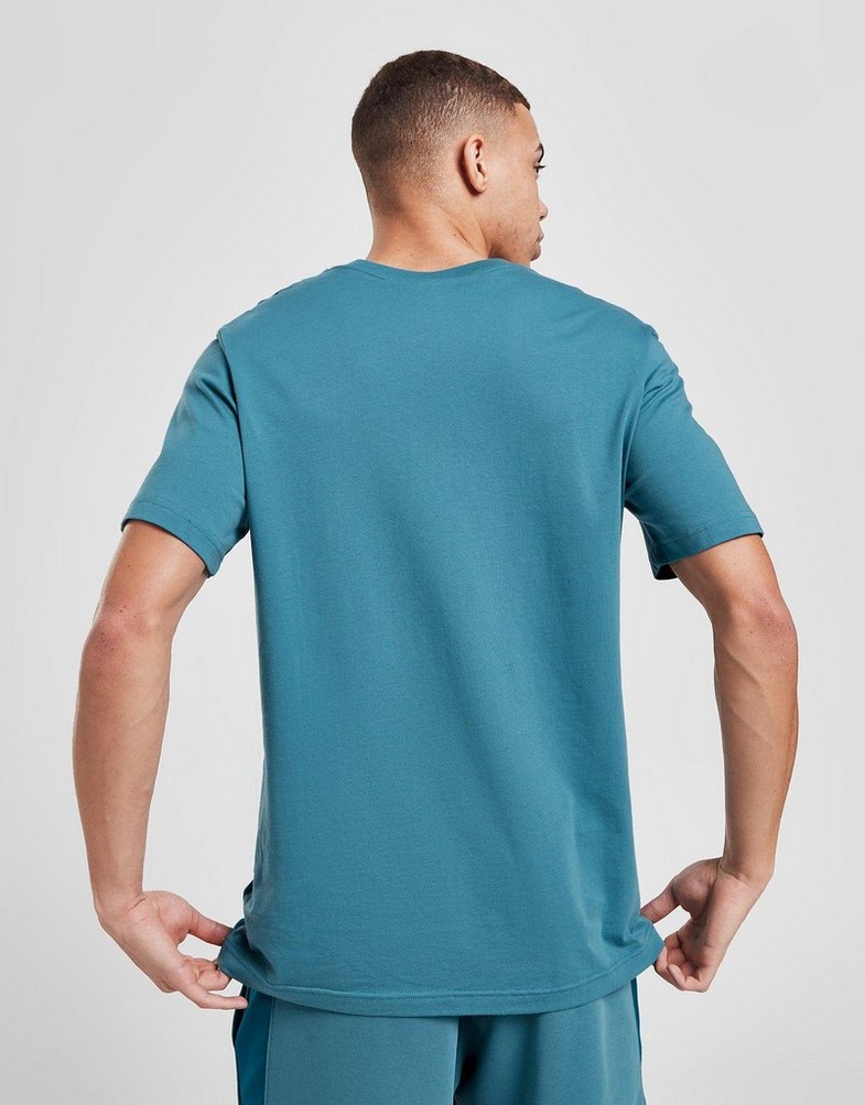 Koszulka, t-shirt męski NIKE T-SHIRT M NSW HYBRID SS TOP TEE FB1433-440 Niebieski